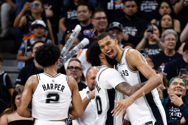 Victor Wembanyama, San Antonio Spurs, Wemby blocks triple-double, Spurs vs Timberwolves Game 1