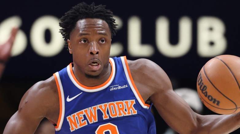 New York Knicks head coach Mike Brown gives OG Anunoby practise update.