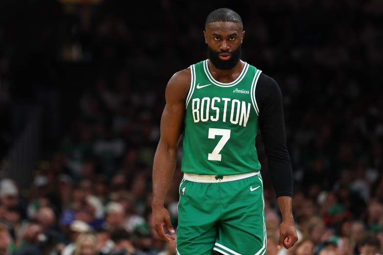 Jaylen Brown #7 of the Boston Celtics
