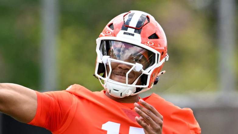 Cleveland Browns rookie quarterback Taylen Green.