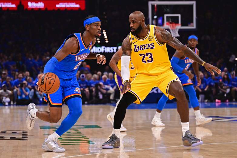 Shai Gilgeous-Alexander, LeBron James