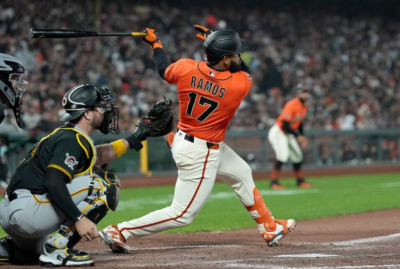 Giants outfielder Heliot Ramos