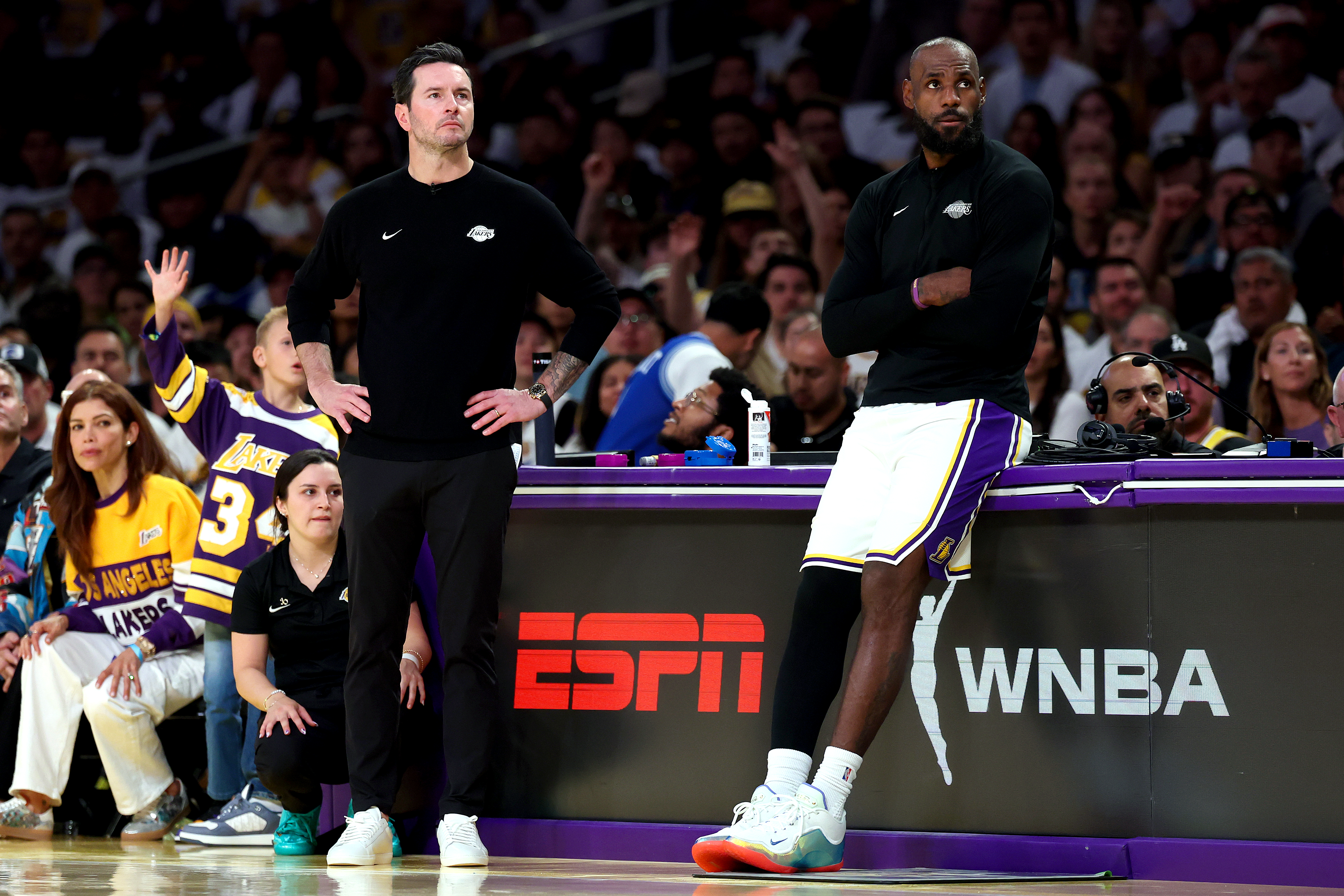 JJ Redick and LeBron James