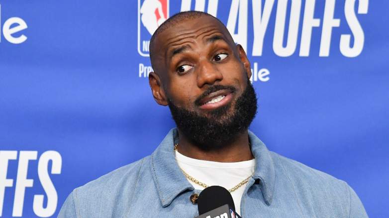Los Angeles Lakers owner Jeanie Buss was honest when asked if LeBron James is getting a statue amid his uncertain future and free agency.