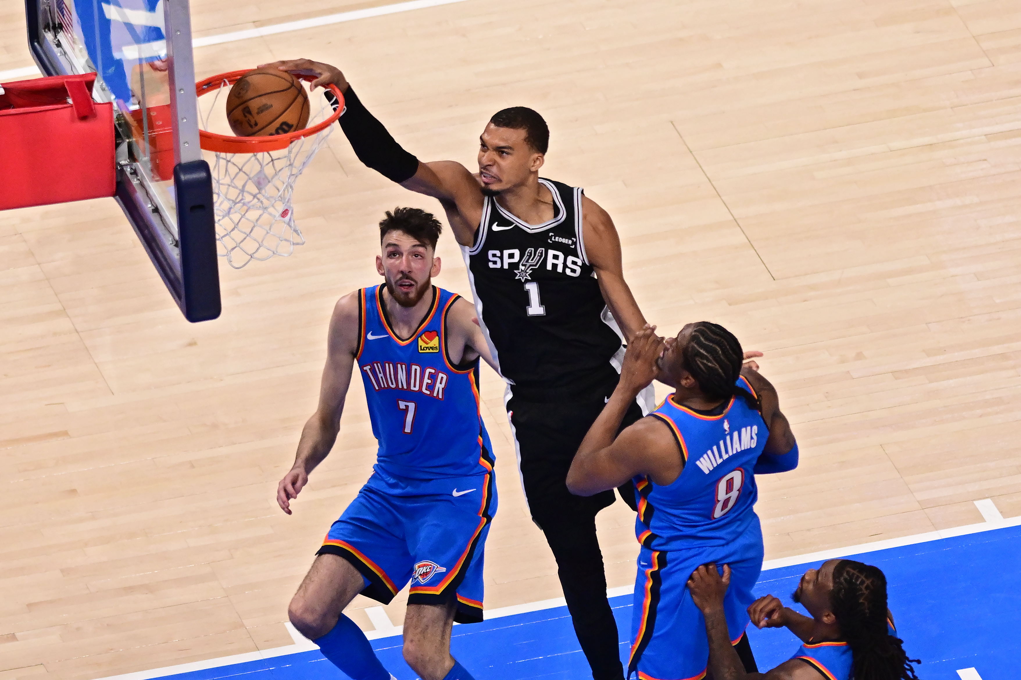 Oklahoma City Thunder star Chet Holmgren drew tough comments after his weak performance against Victor Wembanyama in Game 1 of the Western Conference Finals.