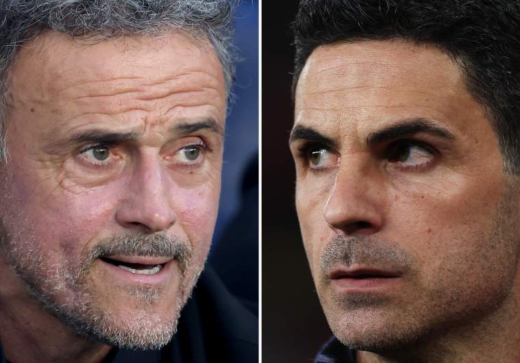 Luis Enrique, Mikel Arteta, 