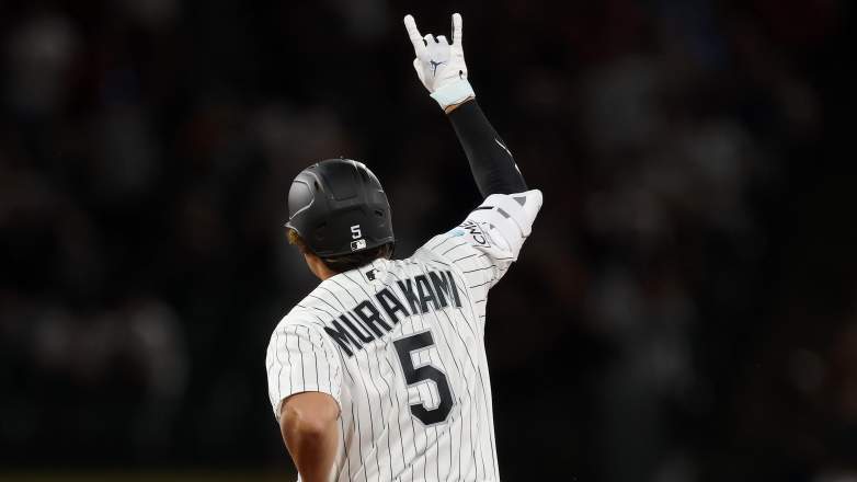 Munetaka Murakami of the Chicago White Sox