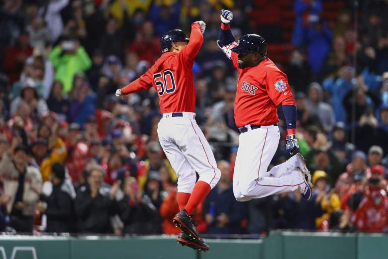Former Boston Red Sox Mookie Betts and David Ortiz discuss their relationship.