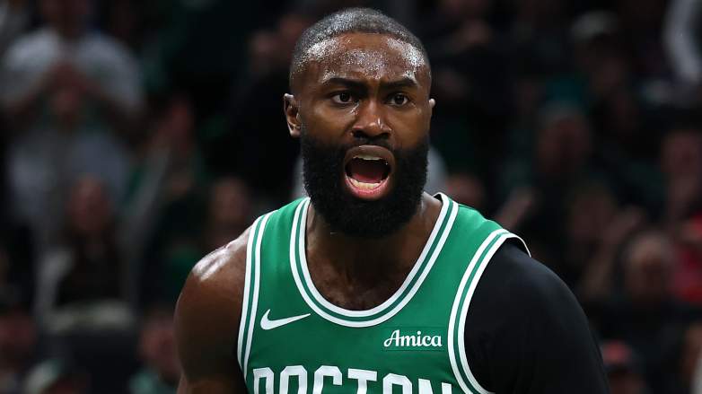 Boston Celtics forward Jaylen Brown