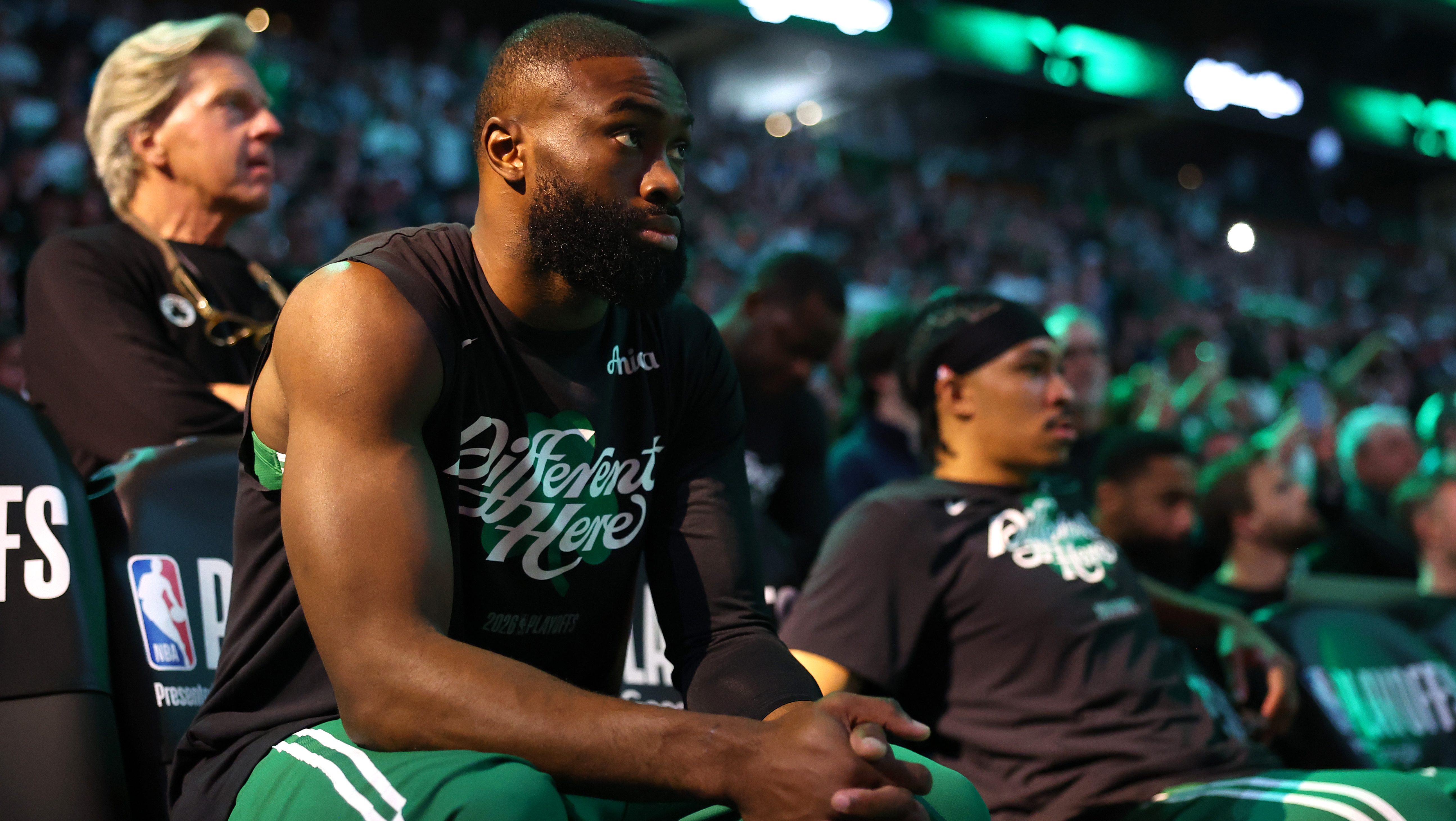 Boston Celtics forward Jaylen Brown