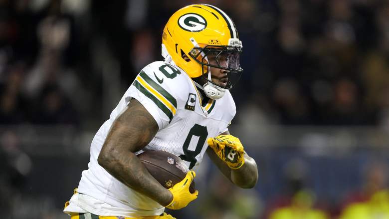 Green Bay Packers running back Josh Jacobs