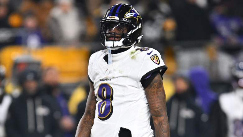 Baltimore Ravens quarterback Lamar Jackson