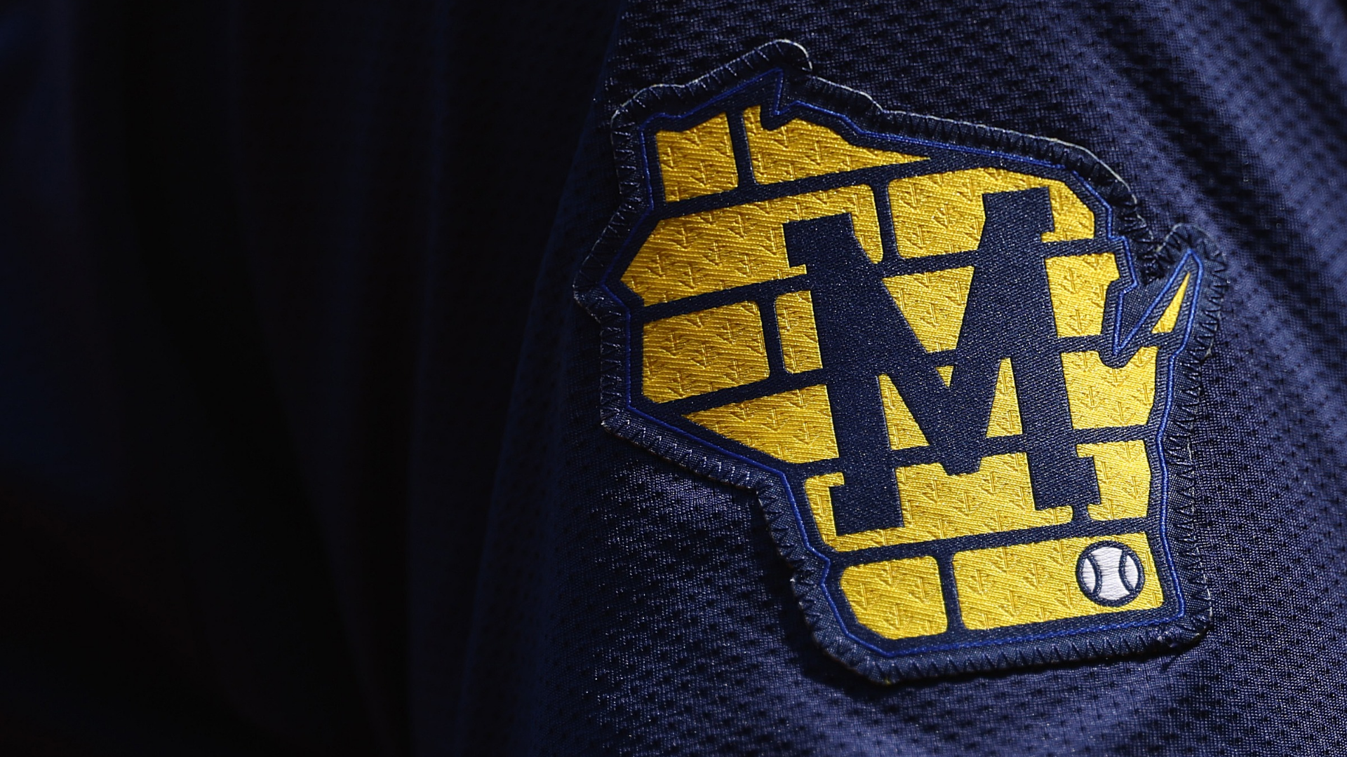 A detail of a jersey of the Milwaukee Brewers during the first inning of the game between the Milwaukee Brewers and the Boston Red Sox at Fenway Park on May 26, 2024 in Boston, Massachusetts. (Photo by Maddie Meyer/Getty Images)