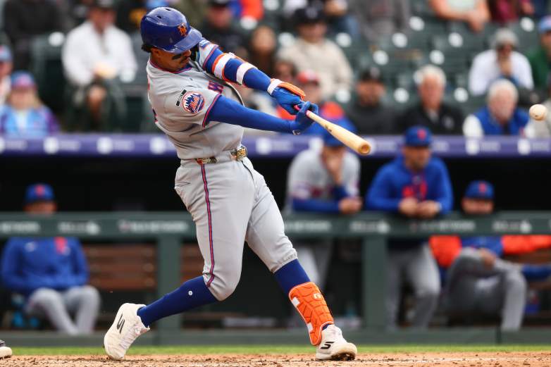 Mets infielder Mark Vientos