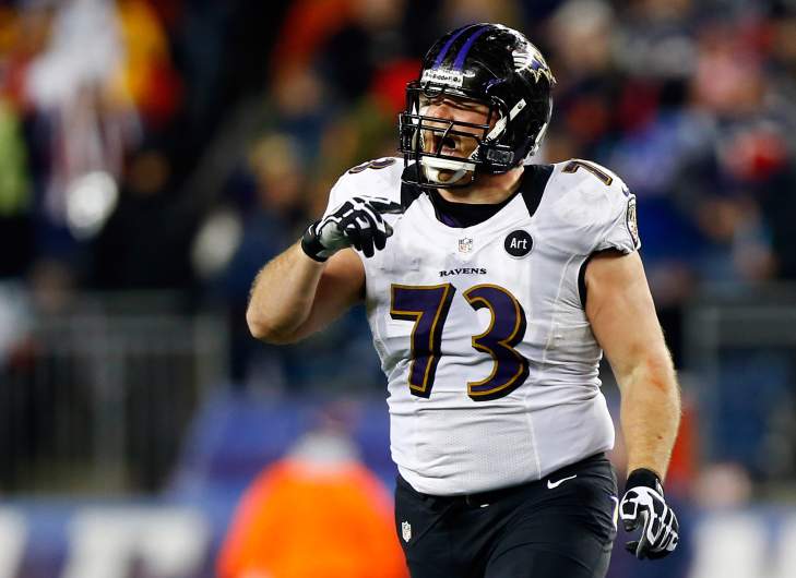 Former Baltimore Ravens guard Marshal Yanda