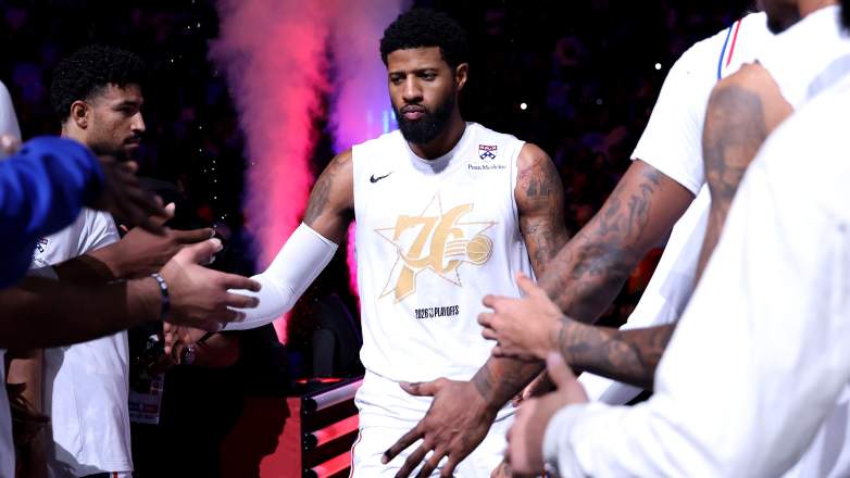 Philadelphia 76ers forward Paul George
