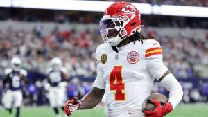 Kansas City Chiefs wide receiver Rashee Rice