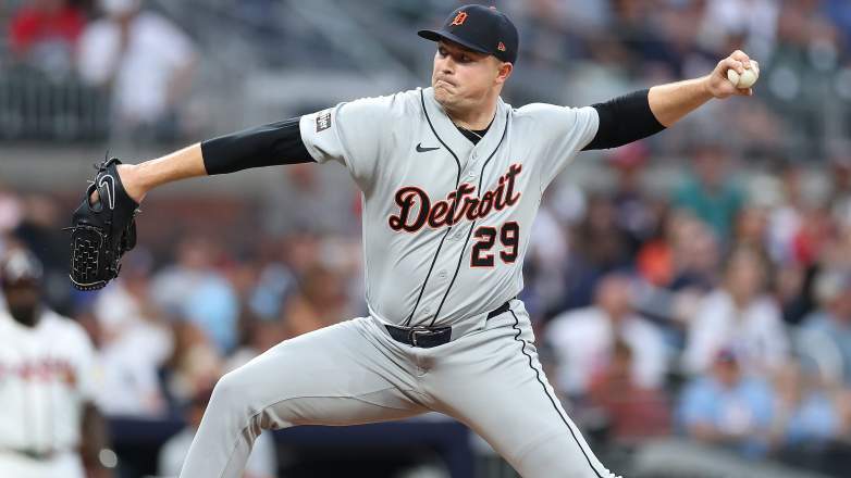 Detroit Tigers pitcher Tarik Skubal