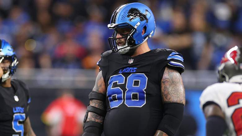 Former Detroit Lions offensive lineman Taylor Decker