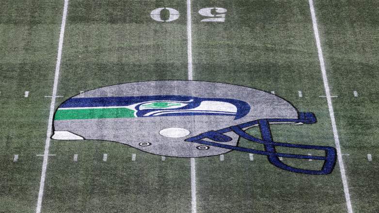 The Seattle Seahawks logo
