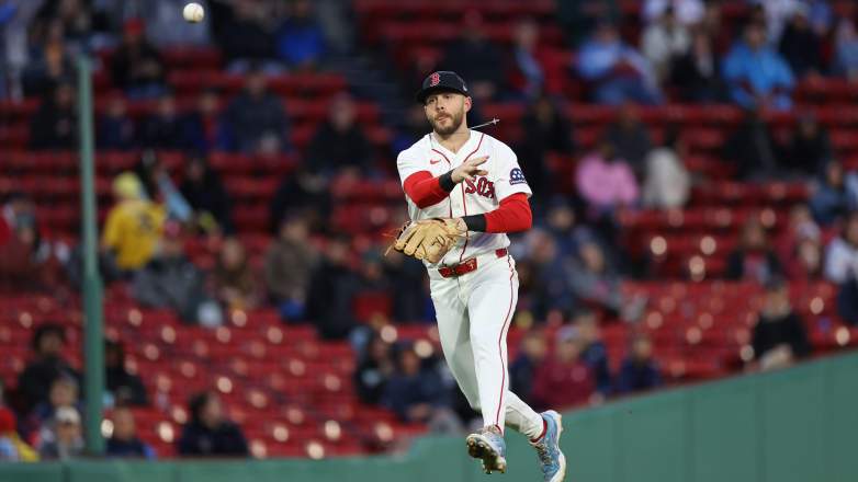 Boston Red Sox shortstop Trevor Story