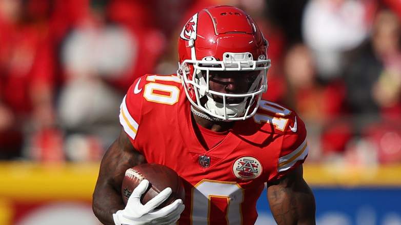 Former Kansas City Chiefs wide receiver Tyreek Hill