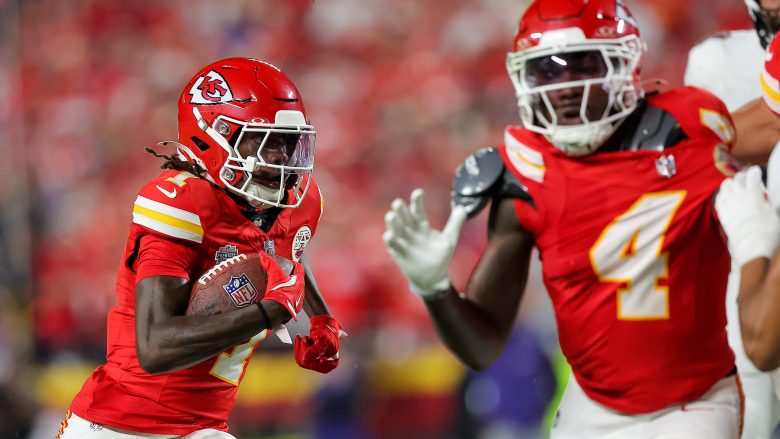 heavy.com - Owen Crisafulli - Chiefs WR Xavier Worthy Sends Message to Rashee Rice Amid Jail Sentence