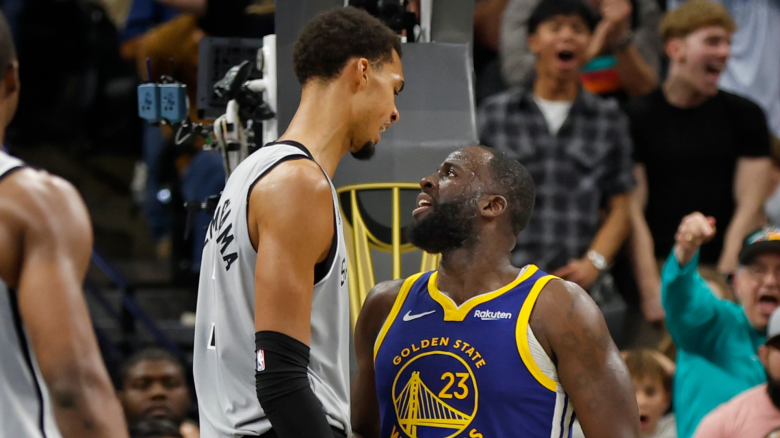 Victor Wembanyama and Draymond Green