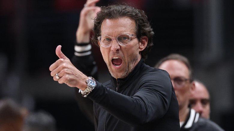 Quin Snyder of the Atlanta Hawks