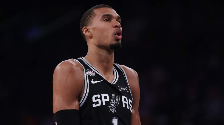 San Antonio Spurs center Victor Wembanyama