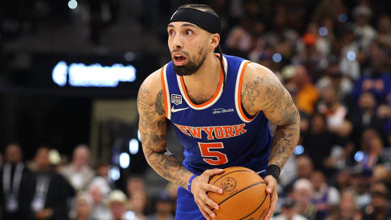 New York Knicks point guard Jose Alvarado