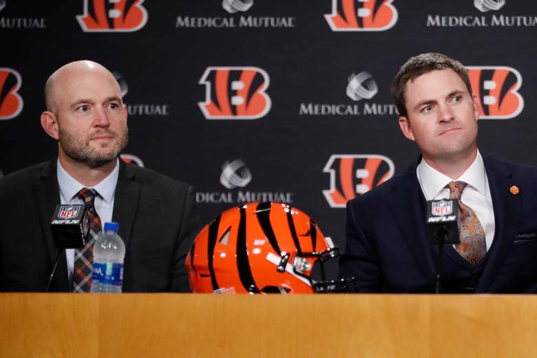 Duke Tobin Zac Taylor Cincinnati Bengals