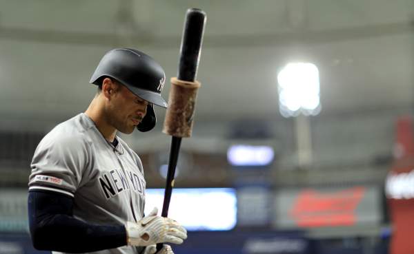 New York Yankees Announce Giancarlo Stanton News During Red Sox Series