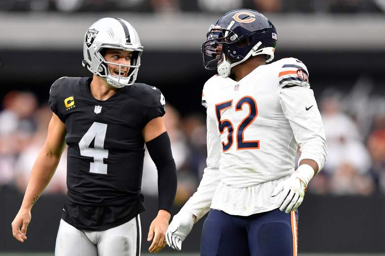 Derek Carr Stats