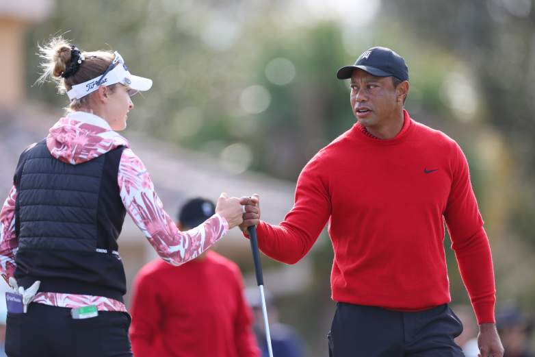 Tiger Woods, Nelly Korda
