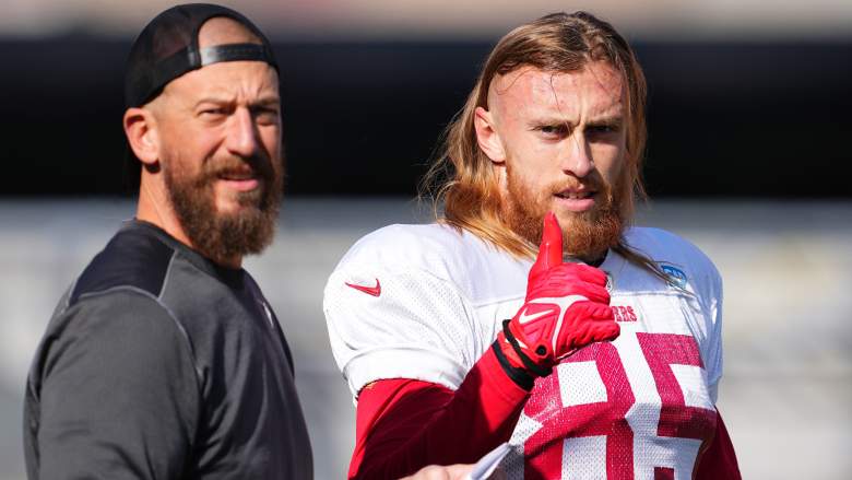 Brian Fleury and George Kittle