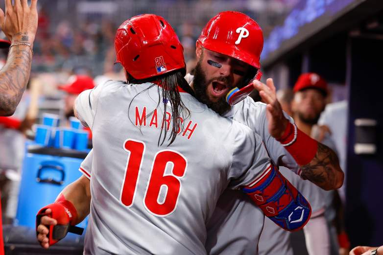 Philadelphia Phillies outfielder Brandon Marsh, All-Star game.