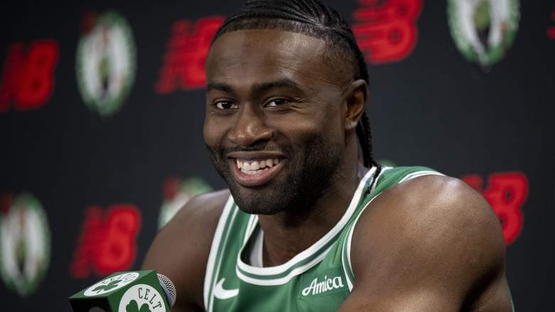 Jaylen Brown #7 of the Boston Celtics