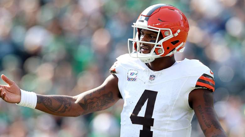 Deshaun Watson #4 of the Cleveland Browns