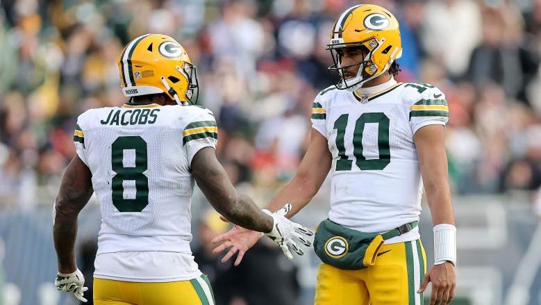 Jordan Love comments on Josh Jacobs at Packers OTAs.