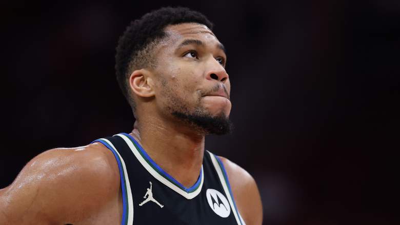 Giannis Antetokounmpo #34 of the Milwaukee Bucks could soon be traded to the Boston Celtics.