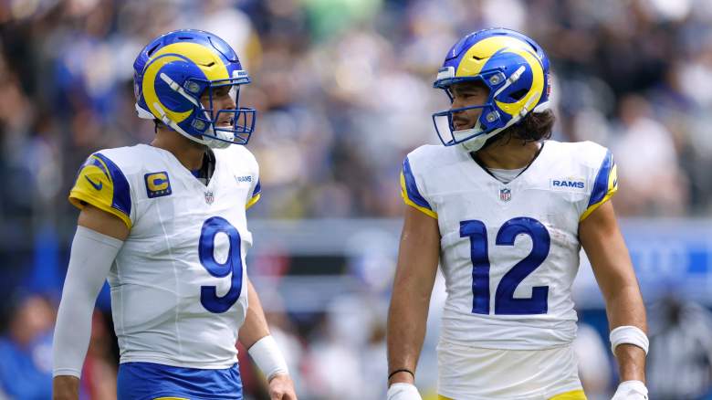 Puka Nacua Matthew Stafford