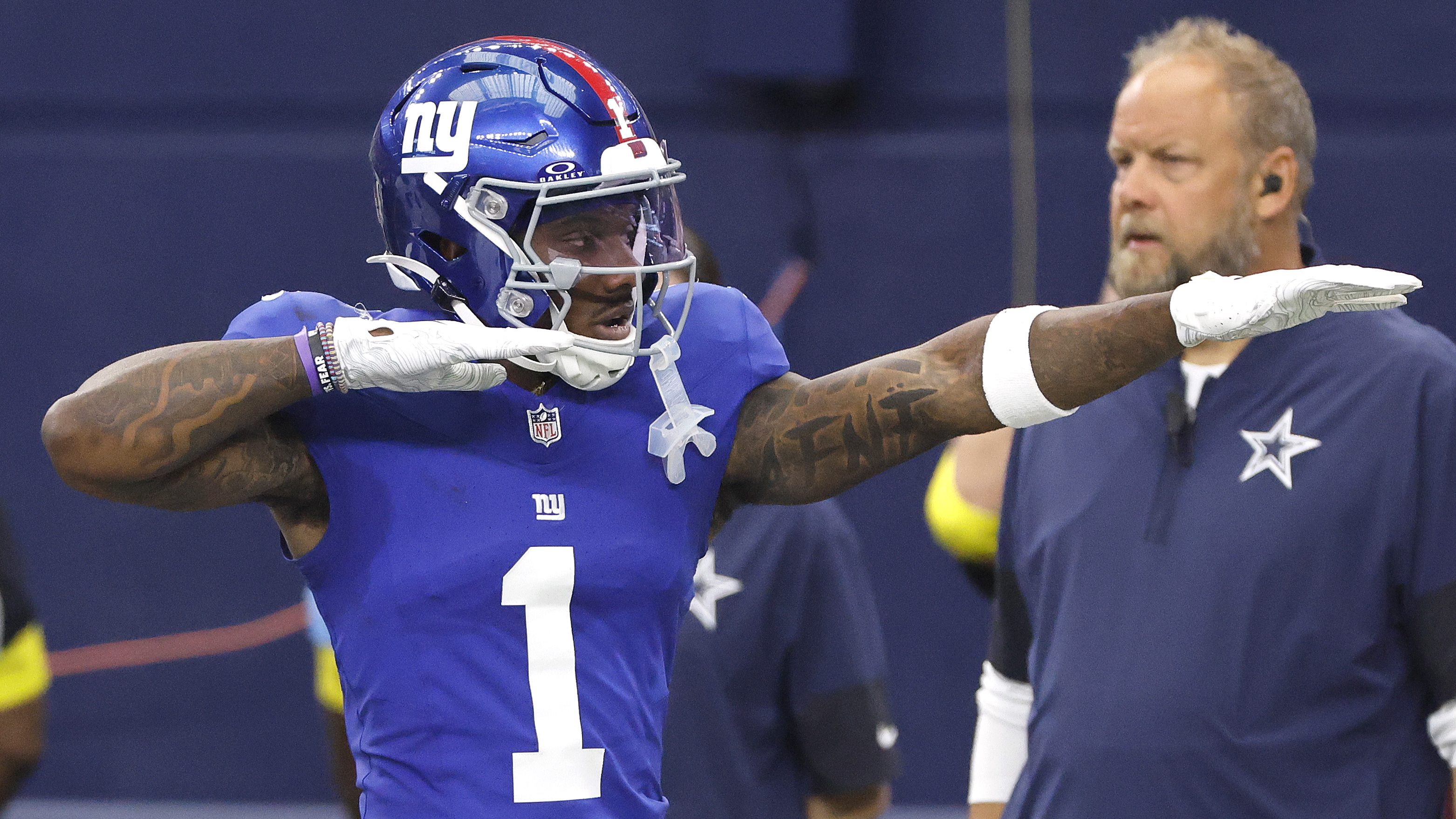 Malik Nabers Odell Beckham Jr. New York Giants