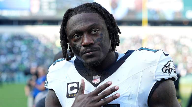 Philadelphia Eagles receiver AJ Brown