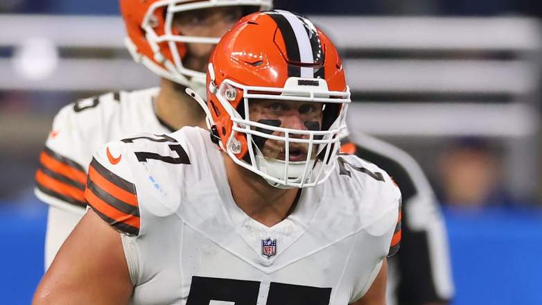 Former Cleveland Browns guard Wyatt Teller.