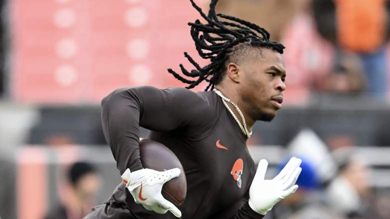 Quinshon Judkins #10 of the Cleveland Browns