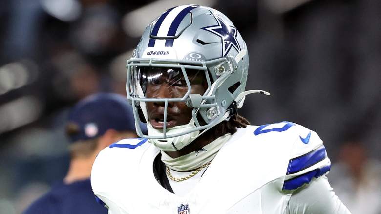 DeMarvion Overshown #0 of the Dallas Cowboys