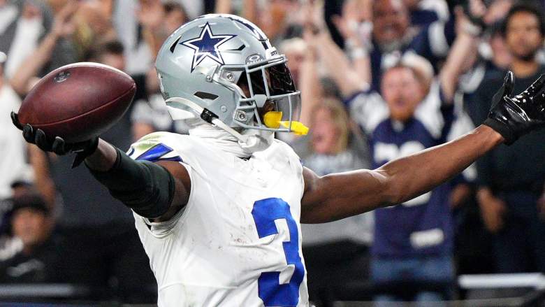 George Pickens #3 of the Dallas Cowboys
