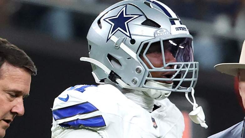 Donovan Ezeiruaku #41 of the Dallas Cowboys