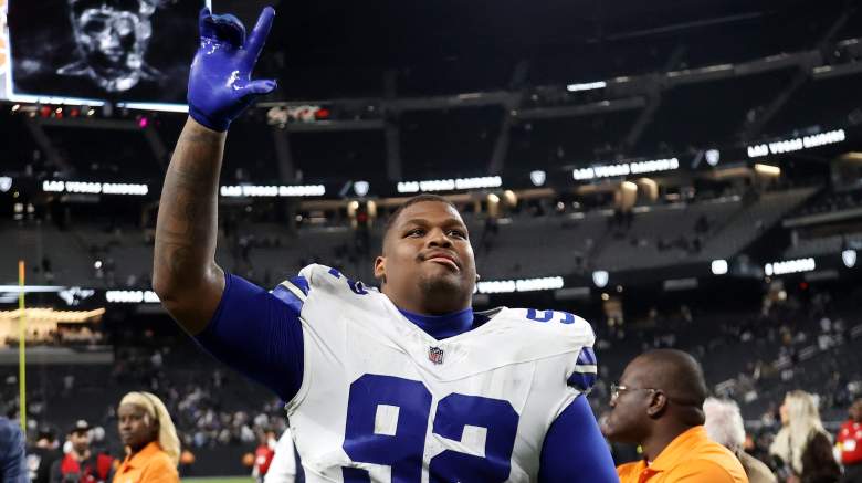 Quinnen Williams #92 of the Dallas Cowboys is one reason new DC Christian Parker is excited.